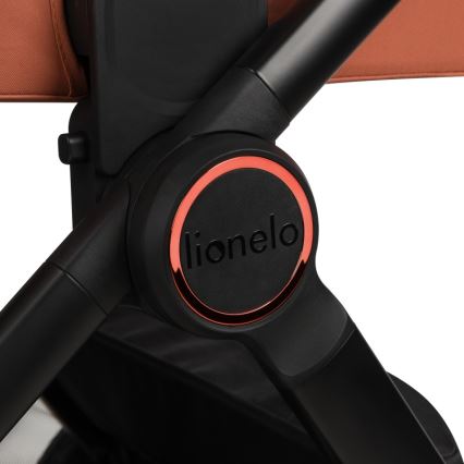 Lionelo - Kombinovaný kočík 3v1 LAYLA Hnedá/rezavá