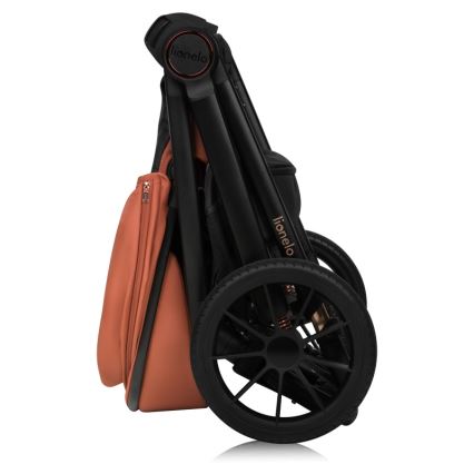 Lionelo - Kombinovaný kočík 3v1 LAYLA Hnedá/rezavá