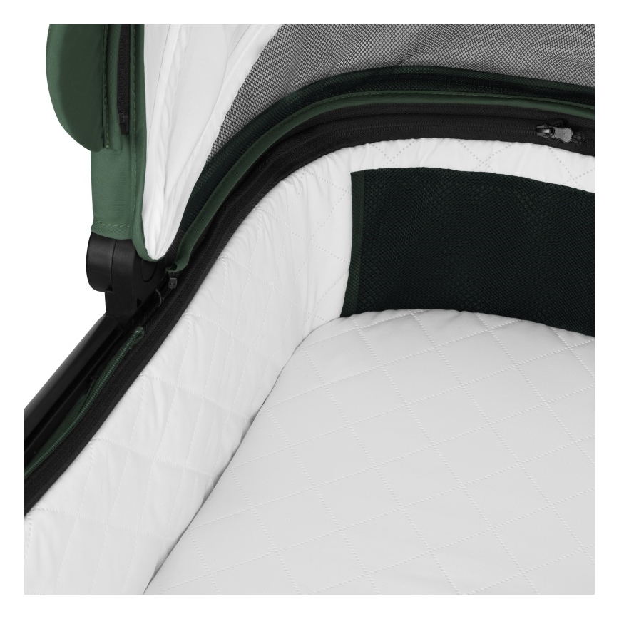 Lionelo - Kombinovaný kočík 3v1 LAYLA Zelený les