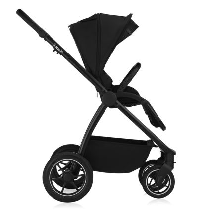 Lionelo - Kombinovaný kočík 3v1 MERIL Black Onyx