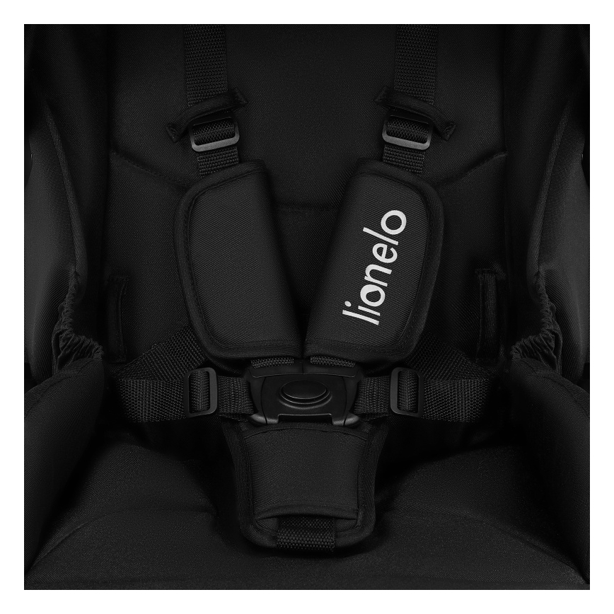 Lionelo - Kombinovaný kočík 3v1 MERIL Black Onyx