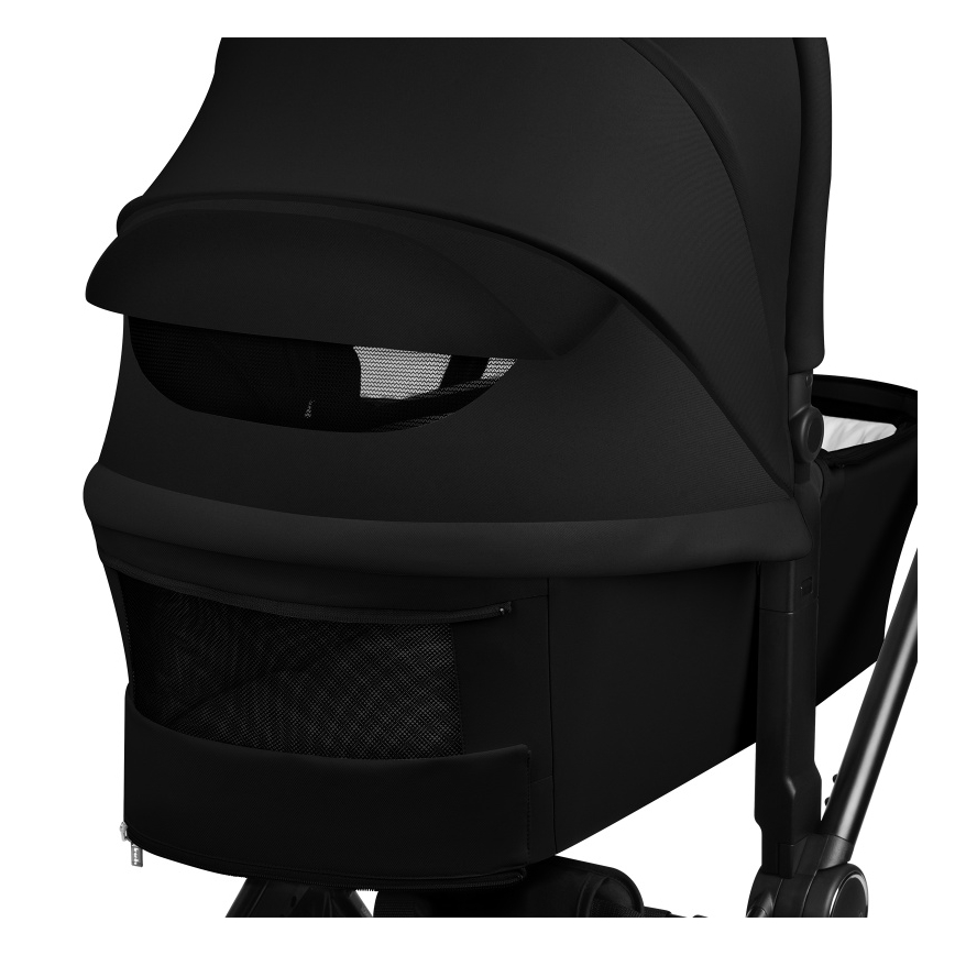 Lionelo - Kombinovaný kočík 3v1 MIKA PLUS Black Onyx
