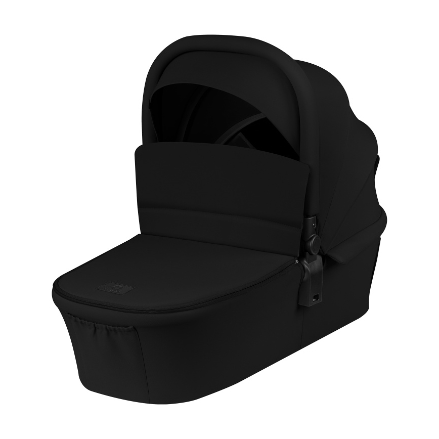 Lionelo - Kombinovaný kočík 3v1 MIKA PLUS Black Onyx