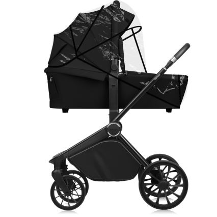 Lionelo - Kombinovaný kočík 3v1 MIKA PLUS Black Onyx