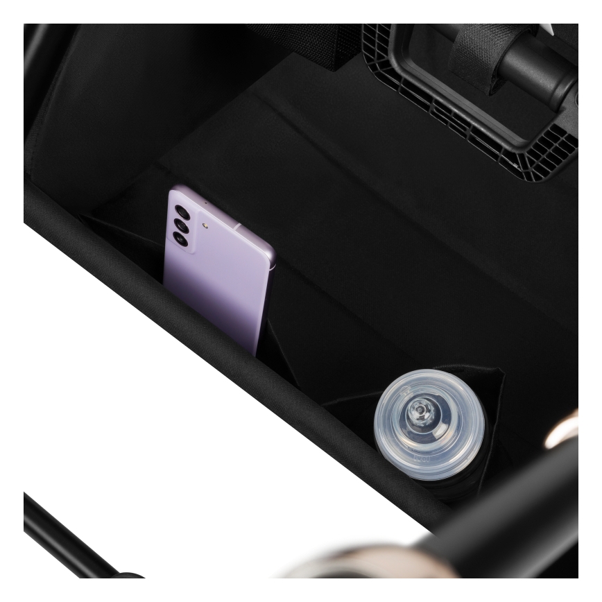 Lionelo - Kombinovaný kočík 3v1 MIKA PLUS Hrdzavo-hnedá