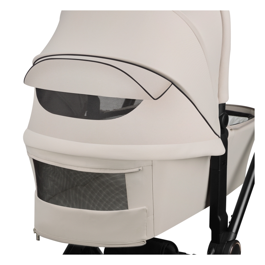 Lionelo - Kombinovaný kočík 3v1 MIKA PLUS pieskový