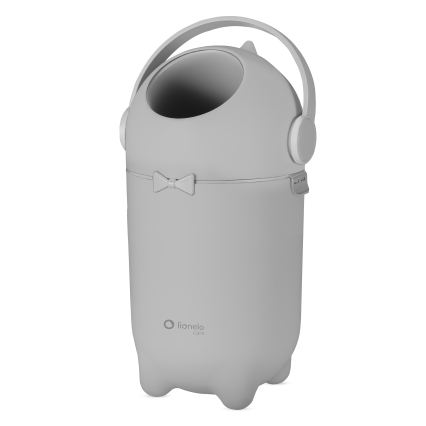 Lionelo - Koš na plienky PUREBIN 10 l Sivý