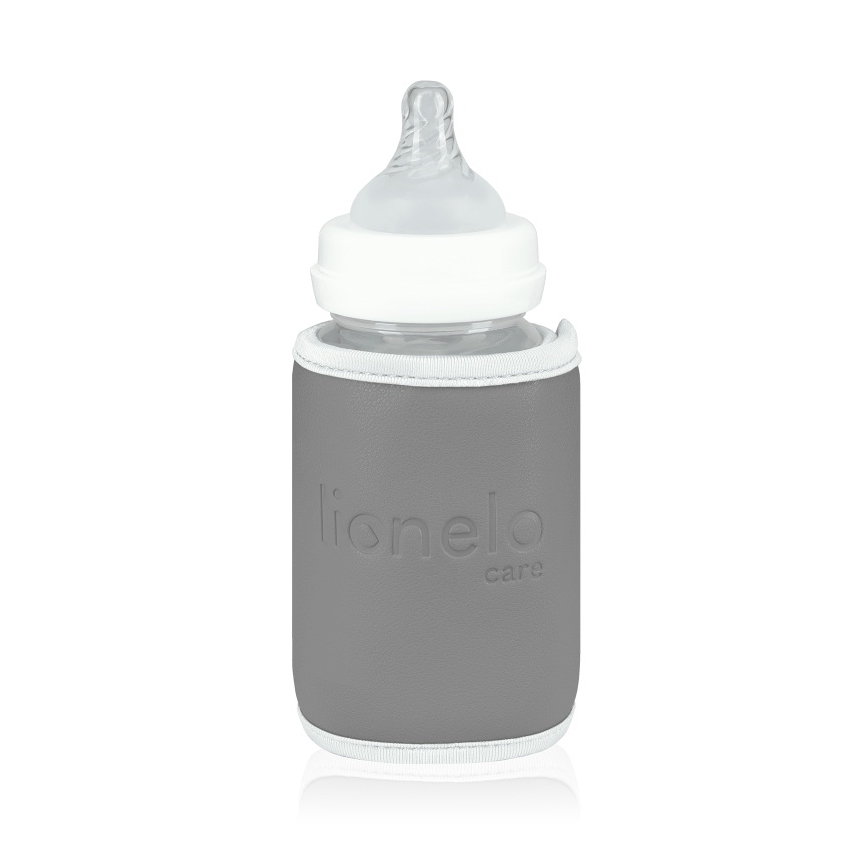 Lionelo - Nabíjací ohrievač fliaš THERMUP GO 18W/5V Grey Silver