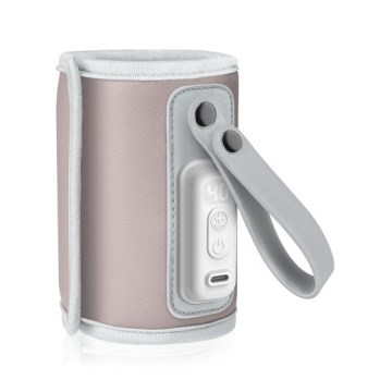 Lionelo - Nabíjací ohrievač fliaš THERMUP GO 18W/5V Pink Baby