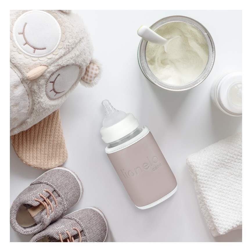 Lionelo - Nabíjací ohrievač fliaš THERMUP GO 18W/5V Pink Baby