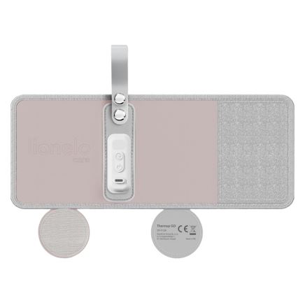 Lionelo - Nabíjací ohrievač fliaš THERMUP GO 18W/5V Pink Baby