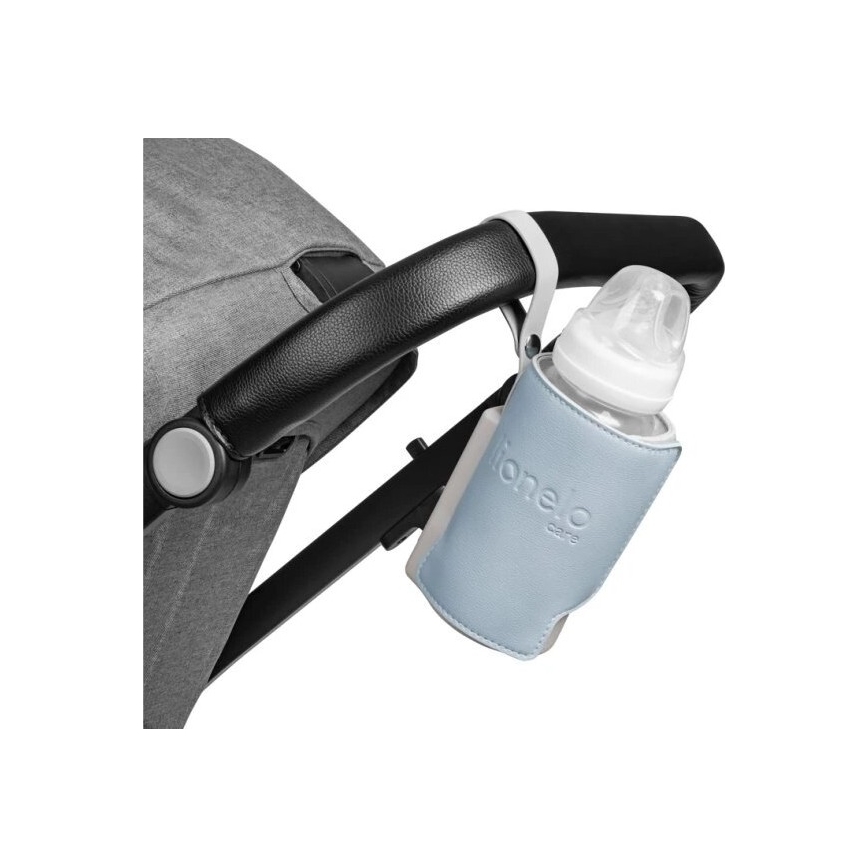 Lionelo - Nabíjací ohrievač fliaš THERMUP GO PLUS 10W/5V modrá/šedá