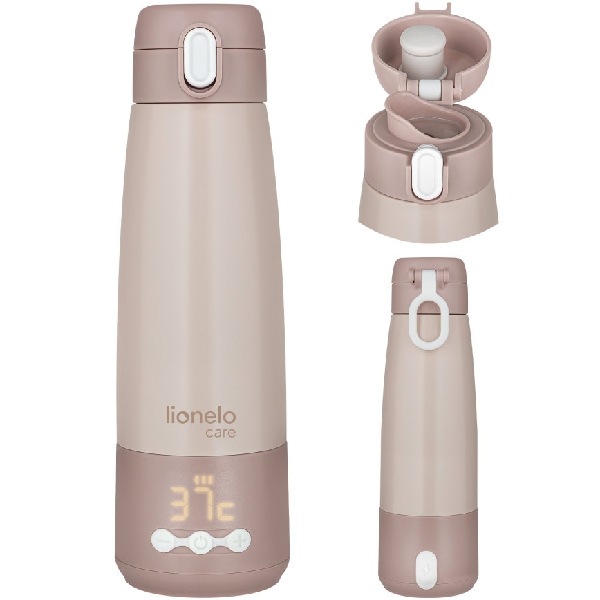 Lionelo - Nabíjací ohrievač mlieka THERMUP 55W/5V