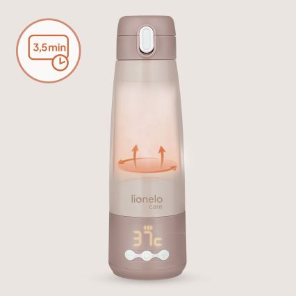 Lionelo - Nabíjací ohrievač mlieka THERMUP 55W/5V
