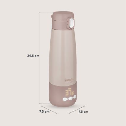 Lionelo - Nabíjací ohrievač mlieka THERMUP 55W/5V