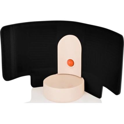 Lionelo - Nabíjateľný ohrievač fliaš THERMUP GO EVO 18W/5V čierna/béžová