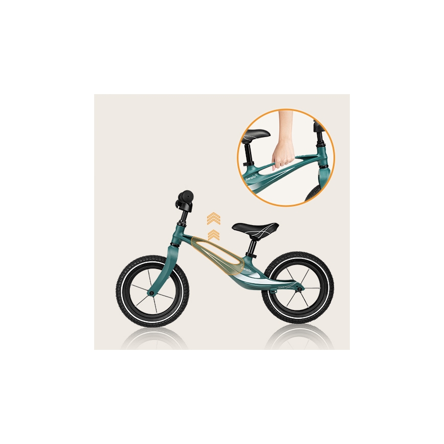 Lionelo - Odrážadlo BART AIR zelené