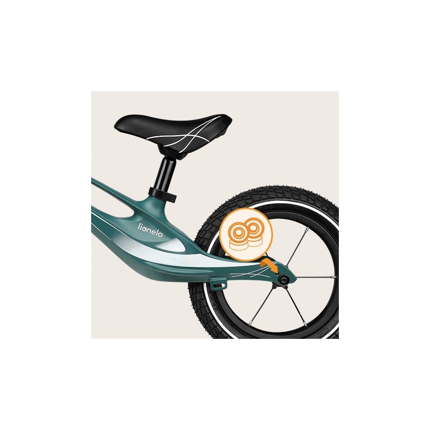 Lionelo - Odrážadlo BART AIR zelené