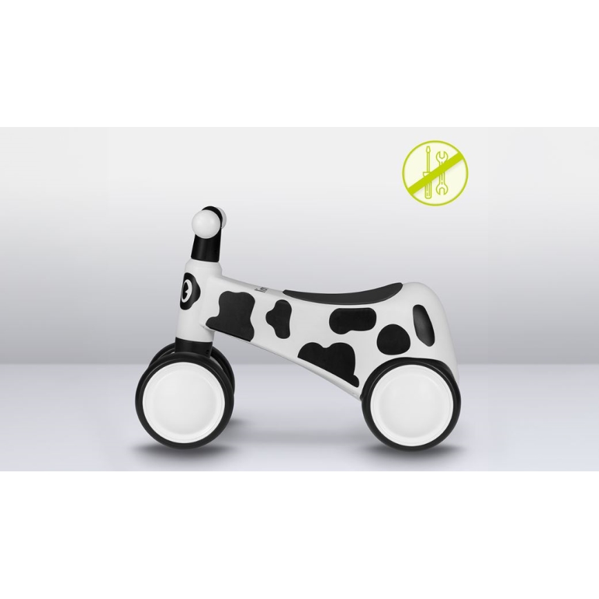 Lionelo - Odrážadlo SAMMY čierne/biele