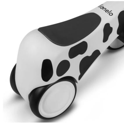Lionelo - Odrážadlo SAMMY čierne/biele