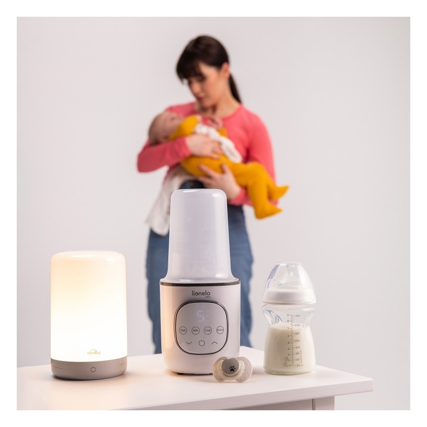 Lionelo - Ohrievač fliaš THERMUP 2.0 200W/230V biela