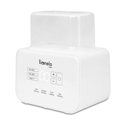 Lionelo - Ohrievač fliaš THERMUP DOUBLE 250W/230V biela