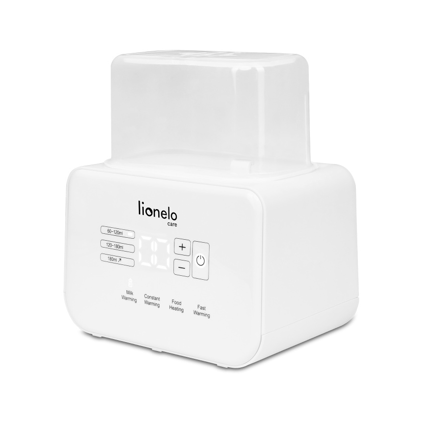 Lionelo - Ohrievač fliaš THERMUP DOUBLE 250W/230V biela