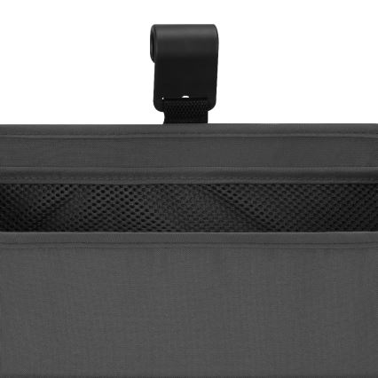 Lionelo - Organizér na postieľku 3 v 1 SIDEPOCKET Sivý