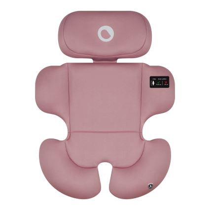Lionelo - otočná autosedačka s bázou BASTIAAN i-Size 40-150 cm Pink Rose