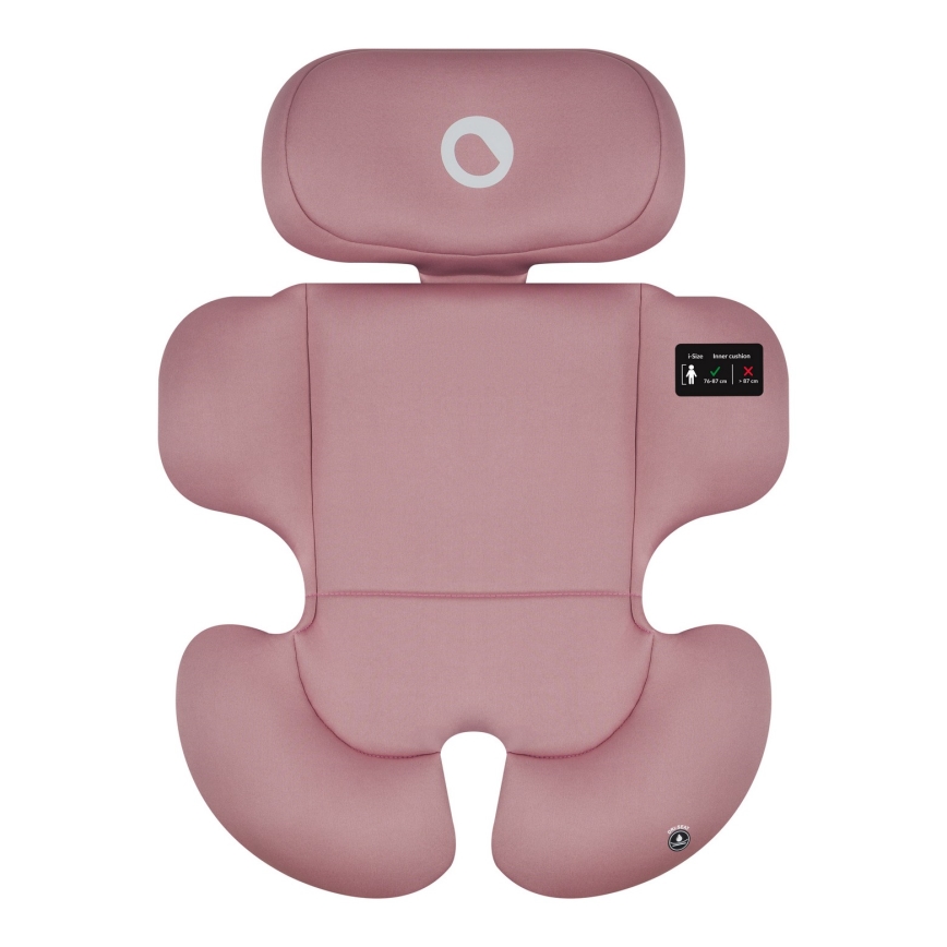 Lionelo - otočná autosedačka s bázou BASTIAAN i-Size 40-150 cm Pink Rose