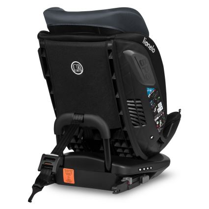 Lionelo - Otočná autosedačka s bázou BASTIAAN i-Size 40-150 cm Sivý kameň