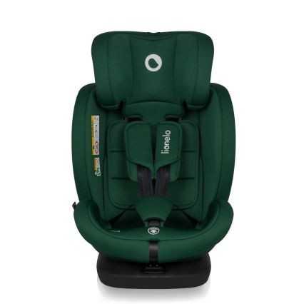 Lionelo - Otočná autosedačka s základňou BASTIAAN i-Size 40-150 cm Green Forest