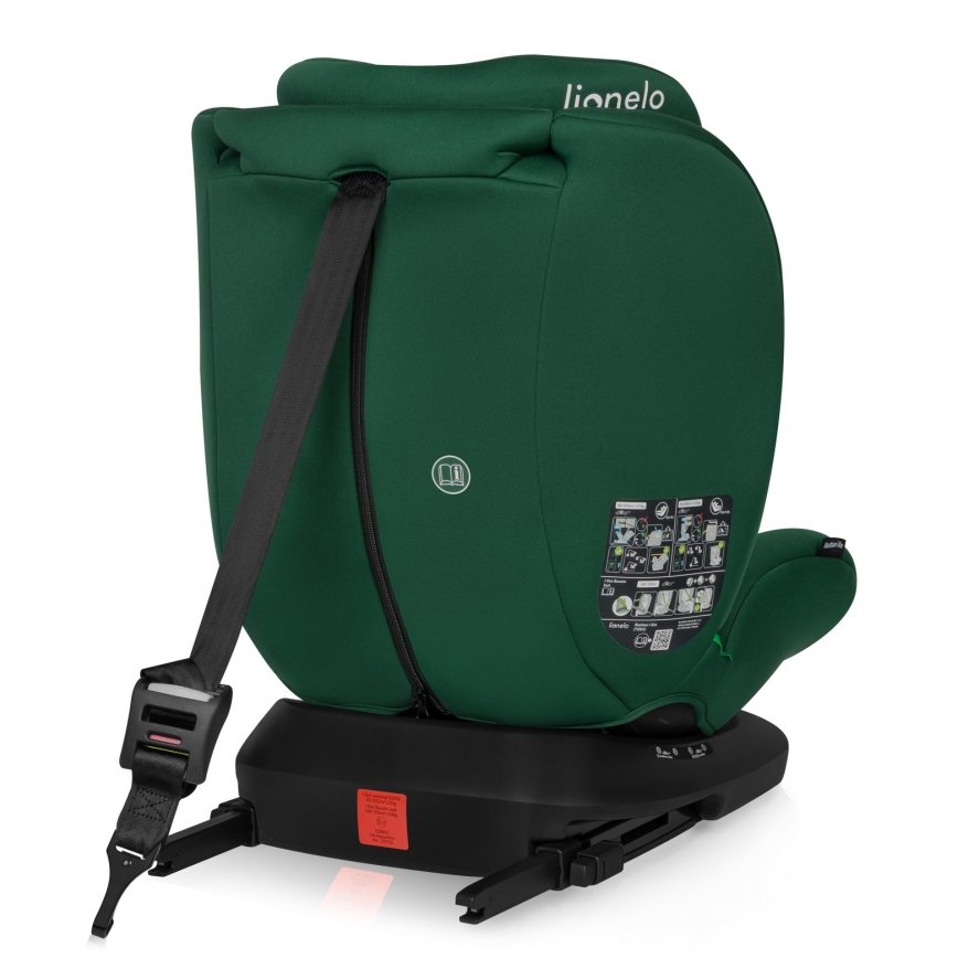 Lionelo - Otočná autosedačka s základňou BASTIAAN i-Size 40-150 cm Green Forest