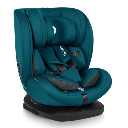 Lionelo - Otočná autosedačka so základňou BASTIAAN i-Size 40-150 cm indigová
