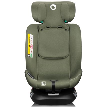 Lionelo - Otočná autosedačka so základňou BASTIAAN ONE i-Size 40-150 cm olivovo-zelená
