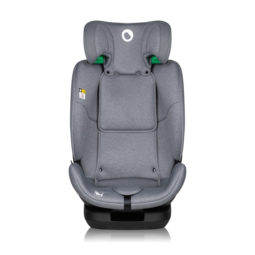 Lionelo - Otočná autosedačka so základňou LAVENDER i-Size 76-150 cm Grey Stone