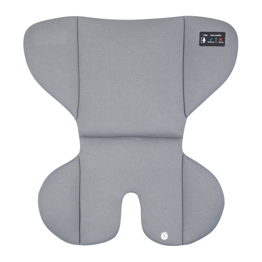 Lionelo - Otočná autosedačka so základňou LAVENDER i-Size 76-150 cm Grey Stone