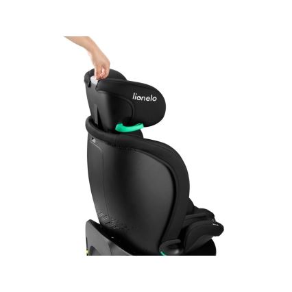 Lionelo - Otočná autosedačka so základňou NAVY i-Size 40-150 cm čierna