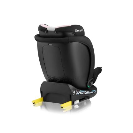 Lionelo - Otočná autosedačka so základňou NAVY i-Size 40-150 cm čierna/ružová