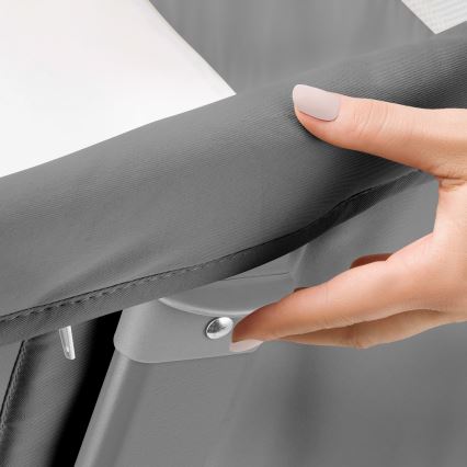 Lionelo - Otroška posteljica 5 v 1 THOMI PLUS Grey Concrete