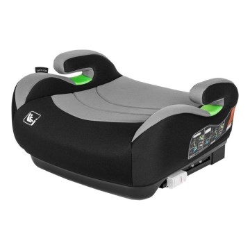 Lionelo - Podsedák do auta LUUK FIX i-Size 125-150 cm čierna/šedá