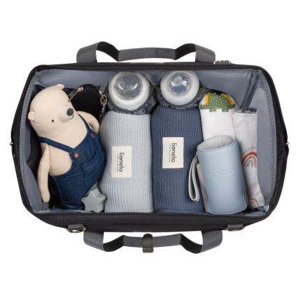 Lionelo - Prebaľovacia taška na kočík IDA Black Onyx