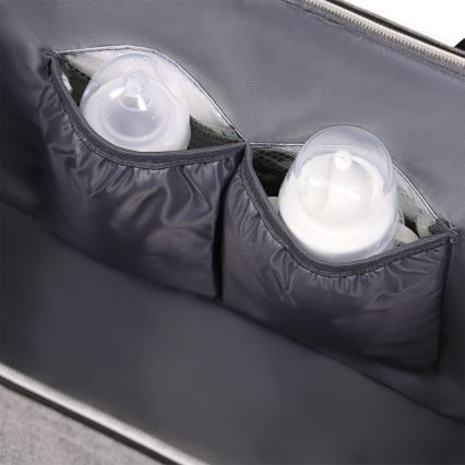 Lionelo - Prebaľovacia taška na kočík IDA Grey Concrete