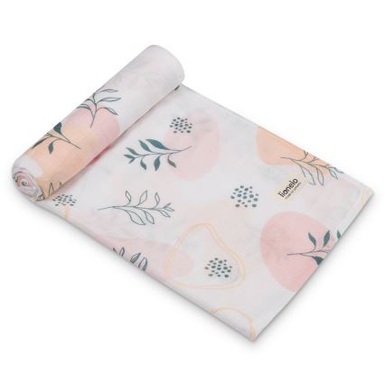 Lionelo - SADA 3x bambusových plienok BAMBOO SET 70x70 cm Leaf