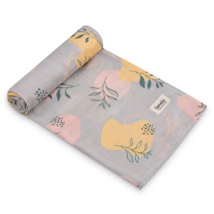 Lionelo - SADA 3x bambusových plienok BAMBOO SET 70x70 cm Leaf