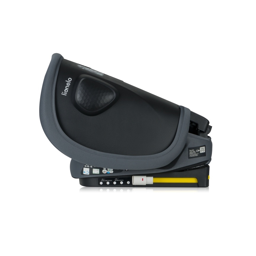 Lionelo - Skladacia autosedačka NELLY i-Size 76-150 cm grafitová sivá