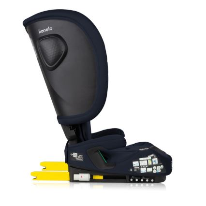 Lionelo - Skladacia autosedačka NELLY i-Size 76-150 cm tmavomodrá