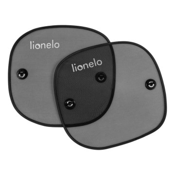 Lionelo - slnečná clona s prísavkou SUNSHADE 2 ks čierna