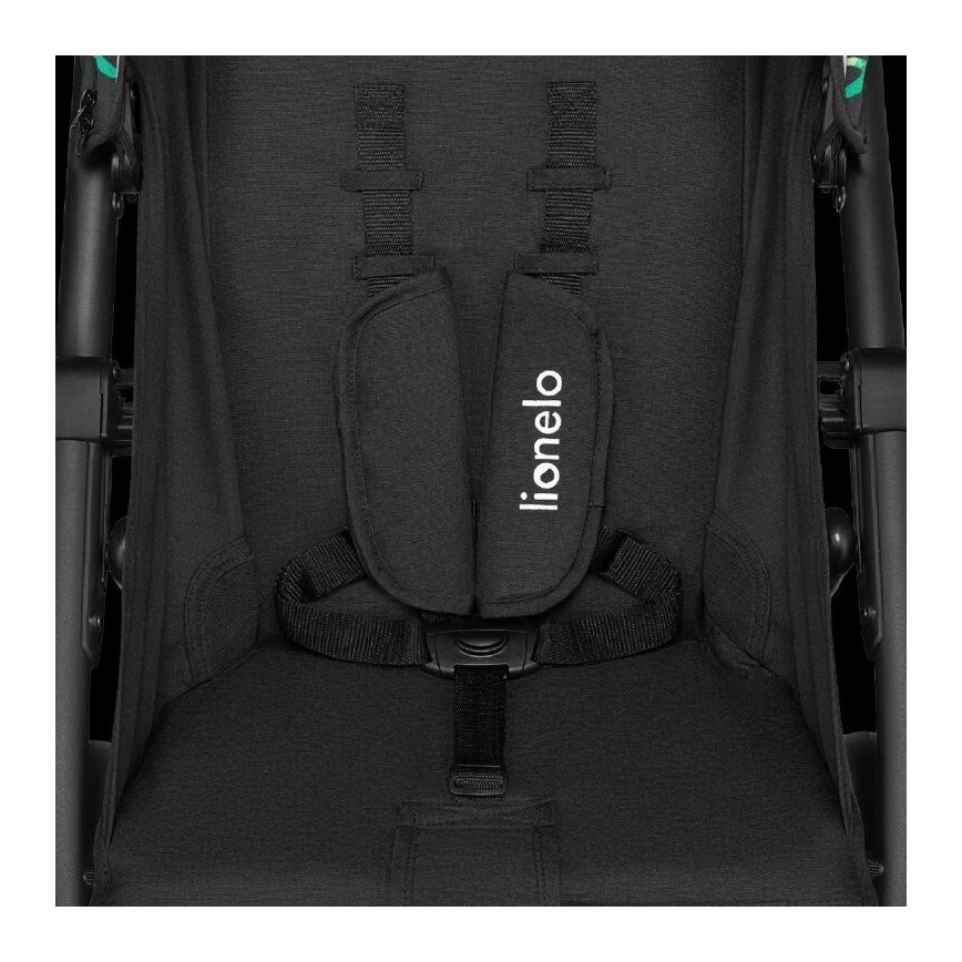 Lionelo - Športový kočík ANNET PLUS čierny