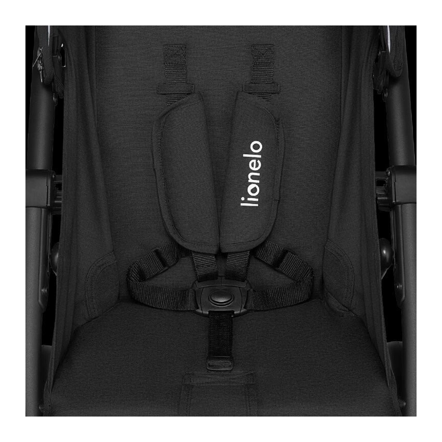 Lionelo - Športový kočík ANNET PLUS čierny